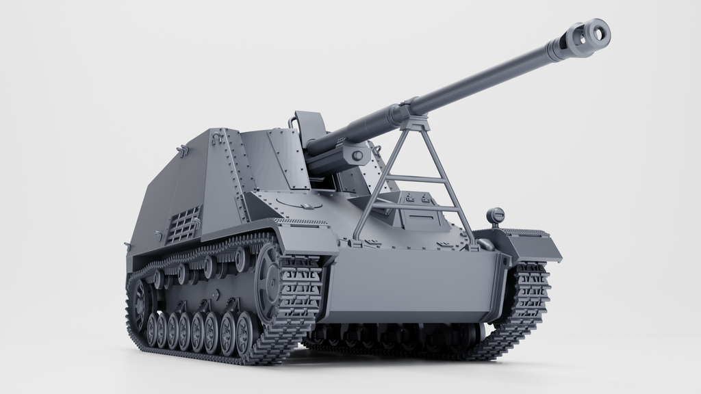WG3D Nashorn "Hornisse" (Sd.Kfz.164) (Germany, WW2)