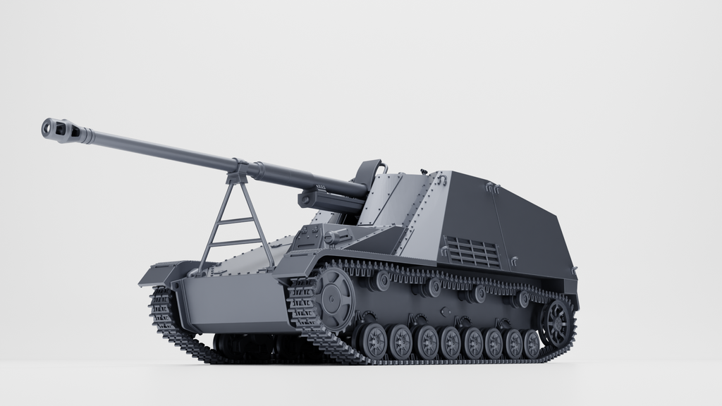 WG3D Nashorn "Hornisse" (Sd.Kfz.164) (Germany, WW2)