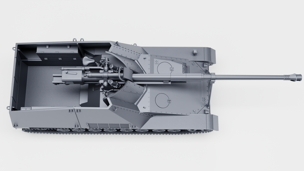 WG3D Nashorn "Hornisse" (Sd.Kfz.164) (Germany, WW2)