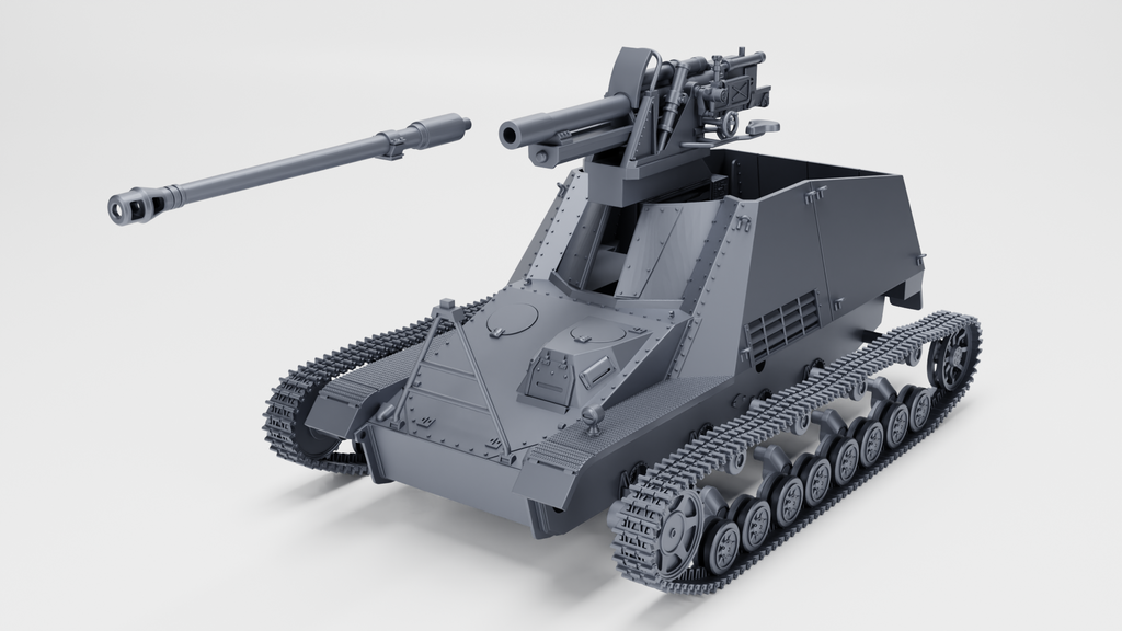 WG3D Nashorn "Hornisse" (Sd.Kfz.164) (Germany, WW2)