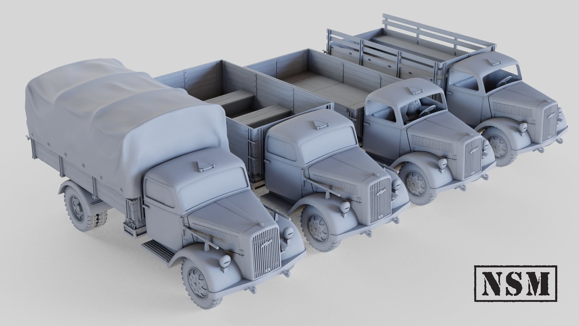 NSM Opel Blitz Truck (Germany, WW2)