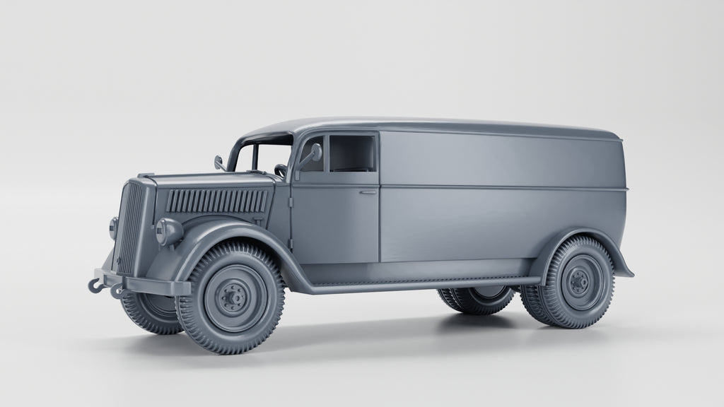 WG3D Opel Blitz 1.5t Kastenwagen (Germany, WW2)