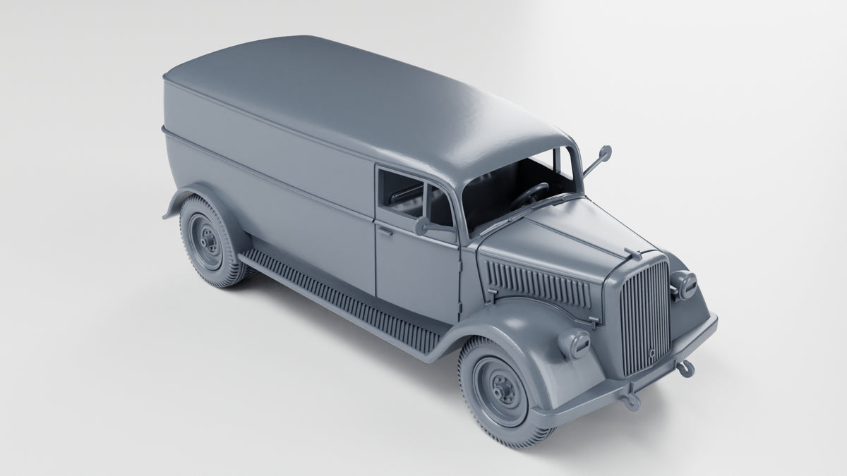 WG3D Opel Blitz 1.5t Kastenwagen (Germany, WW2)