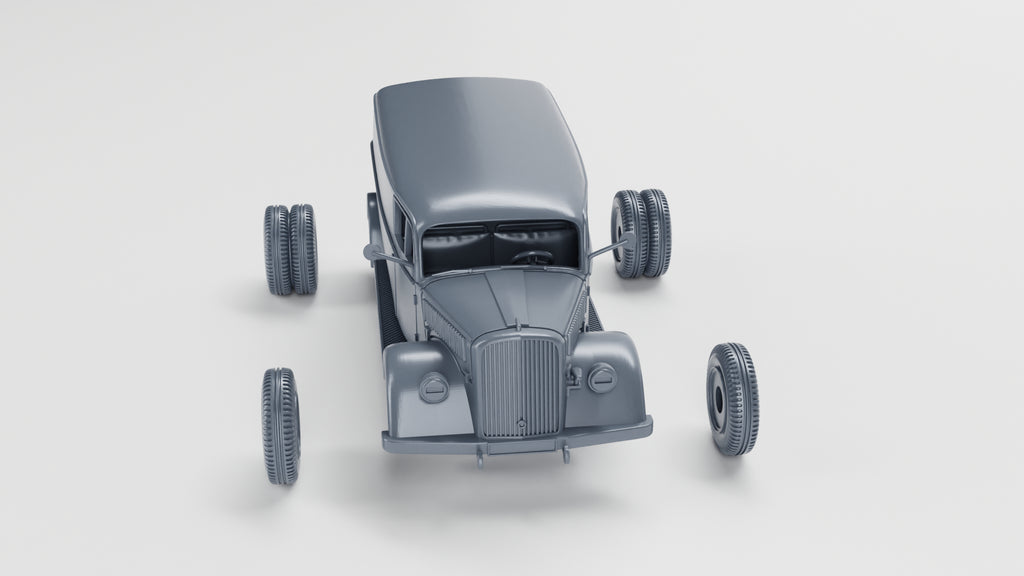 WG3D Opel Blitz 1.5t Kastenwagen (Germany, WW2)