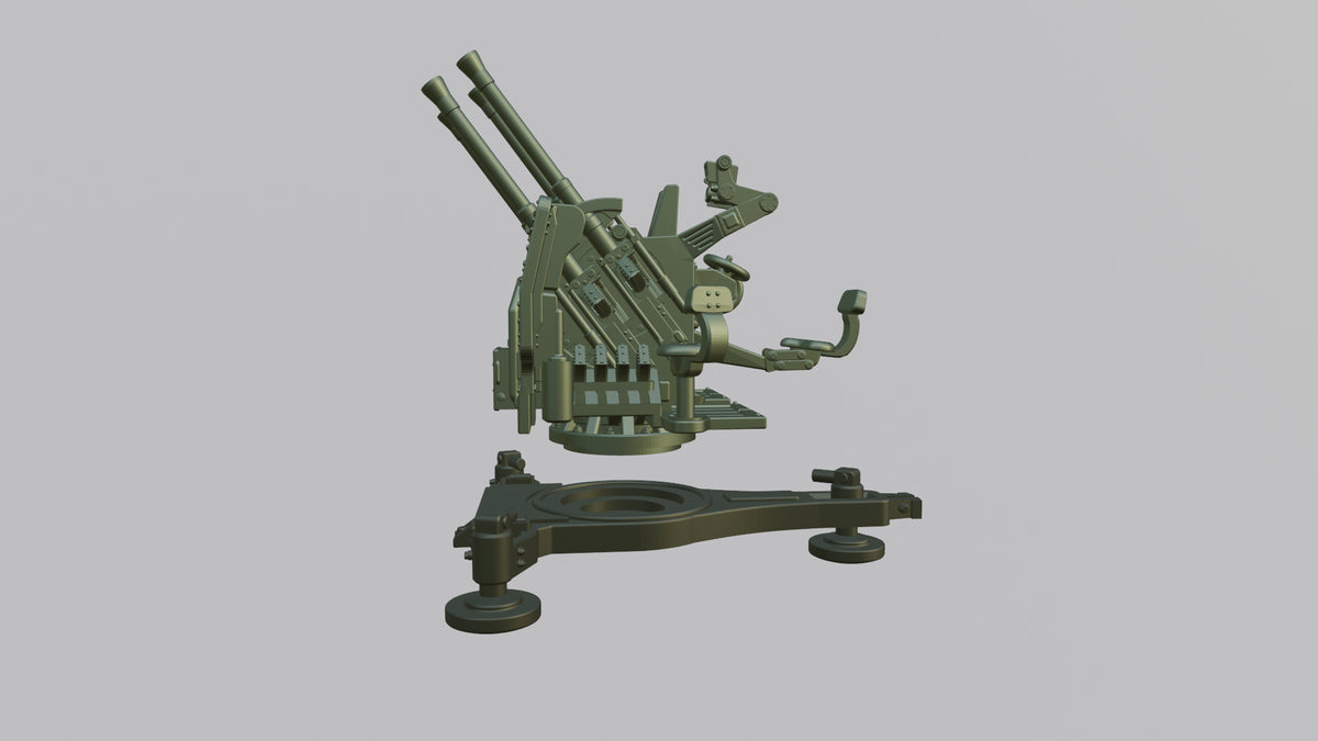 WG3D Opel Blitz with 20mm Flakvierling 38 AA Gun (Germany, WW2)