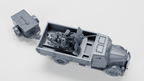 WG3D Opel Blitz with FLAK38 20mm with armored cab (+15cm Panzerwerfer) (Germany, WW2)