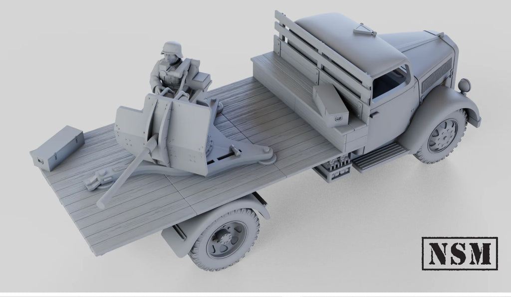 NSM Opel Blitz with 2cm Flak 38 (Germany, WW2)