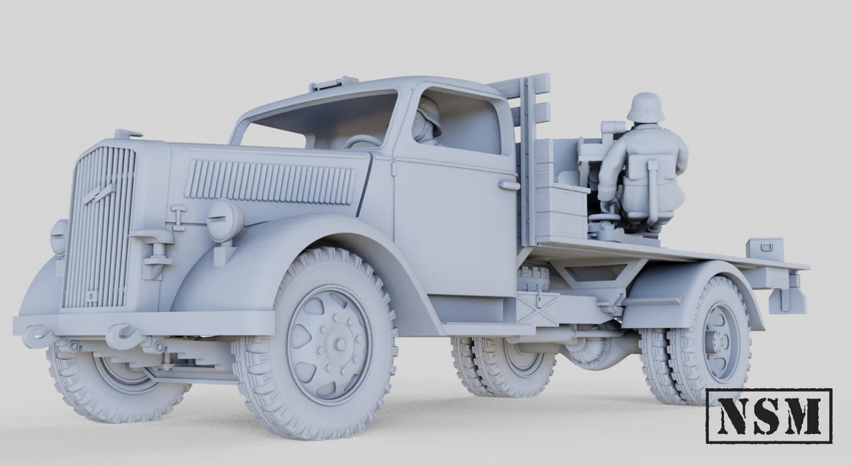 NSM Opel Blitz with 2cm Flak 38 (Germany, WW2)