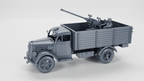 WG3D Opel Blitz with German Bofors 40mm FLAK 28 AA gun (Germany, WW2)
