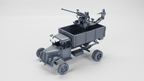 WG3D Opel Blitz with German Bofors 40mm FLAK 28 AA gun (Germany, WW2)