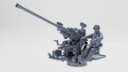 WG3D Opel Blitz with German Bofors 40mm FLAK 28 AA gun (Germany, WW2)