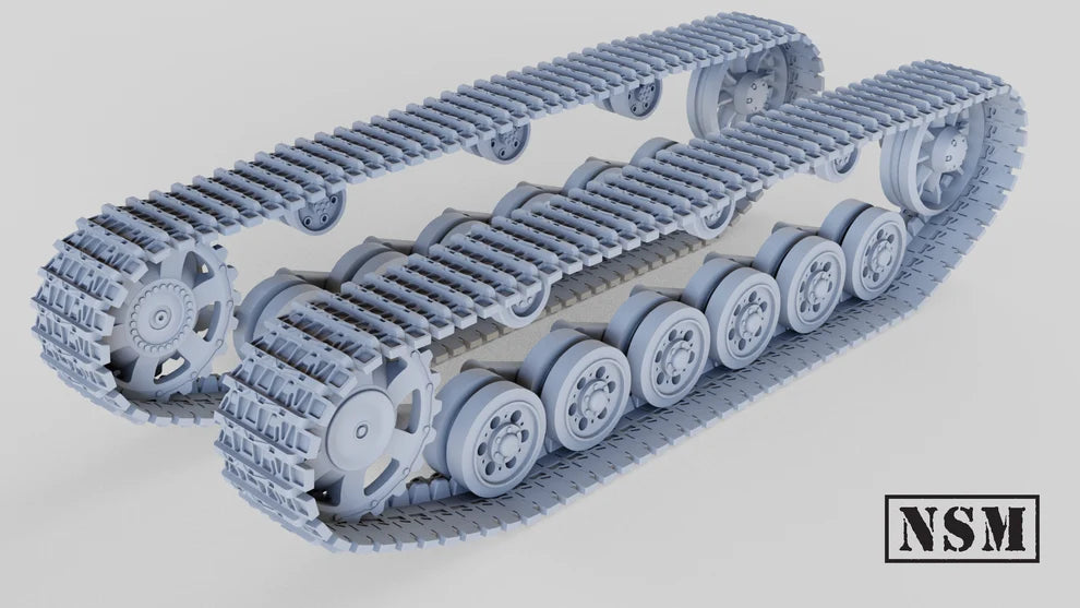 NSM Ostketten Tracks for Panzer III and Stug III (Germany, WW2)