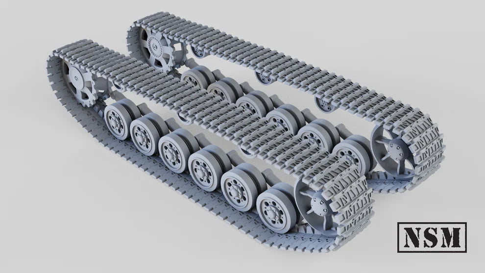 NSM Ostketten Tracks for Panzer III and Stug III (Germany, WW2)