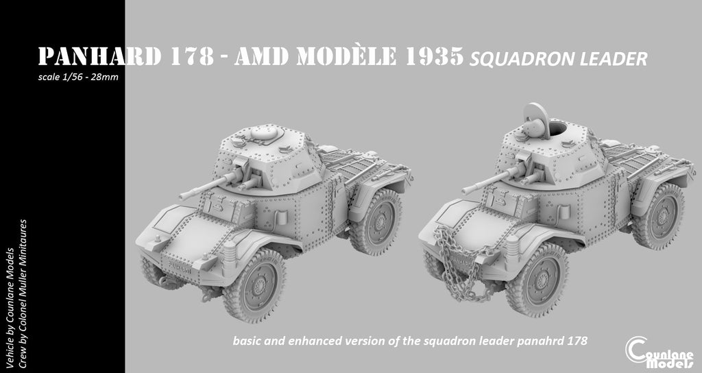 Counlane Panhard 178 Squadron Leader (France, WW2)