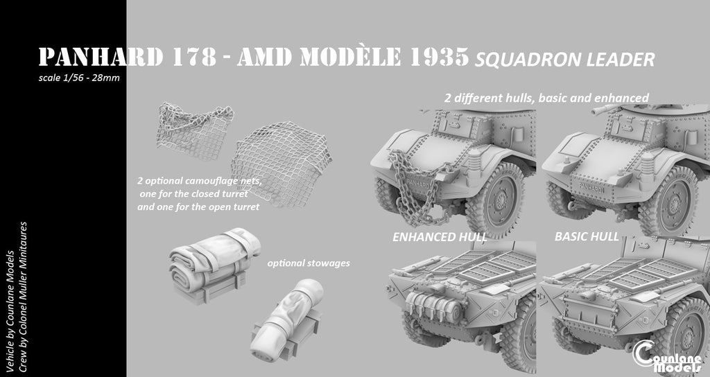 Counlane Panhard 178 Squadron Leader (France, WW2)