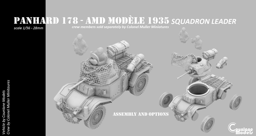 Counlane Panhard 178 Squadron Leader (France, WW2)
