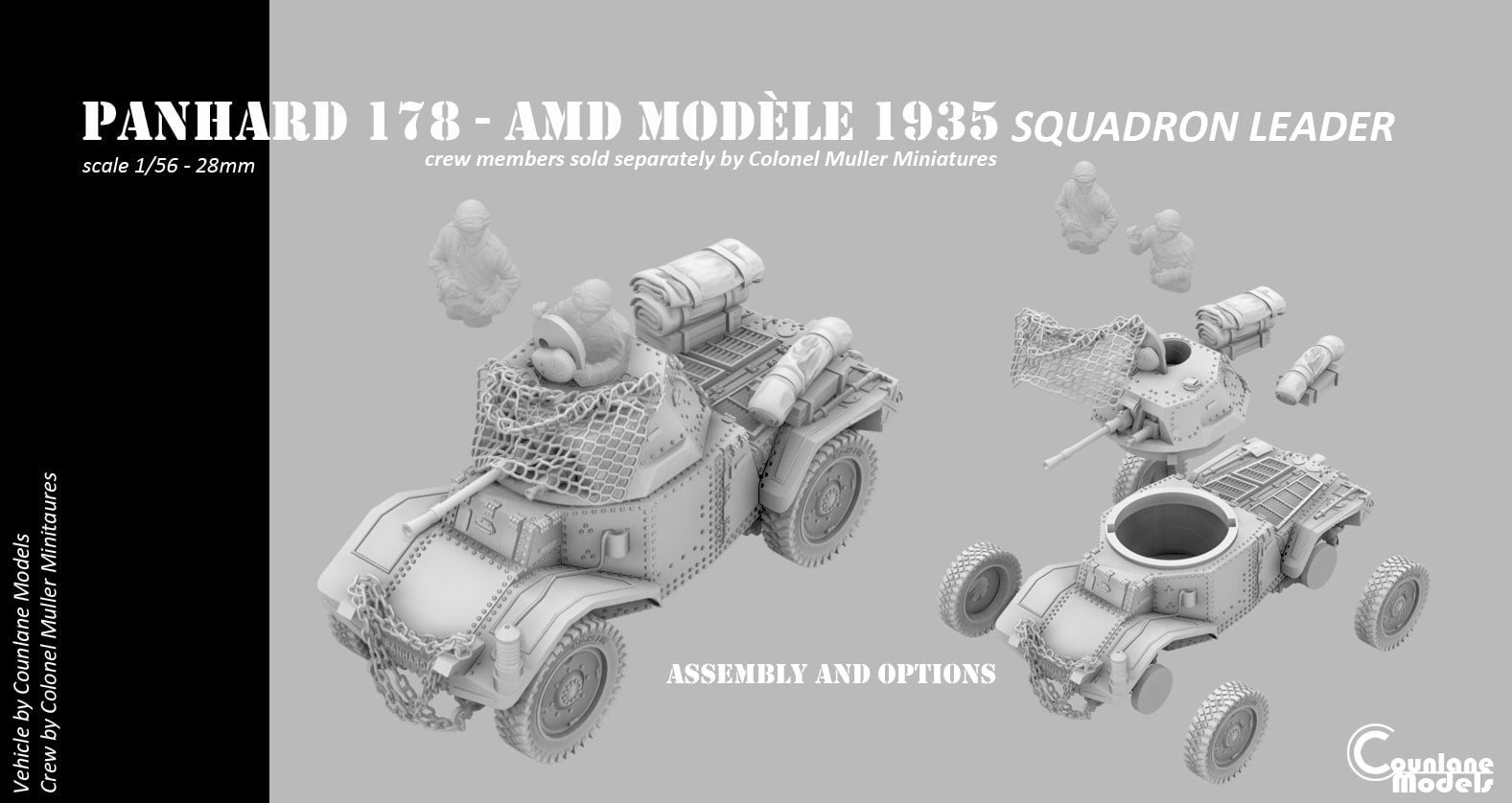 Counlane Panhard 178 Squadron Leader (France, WW2)