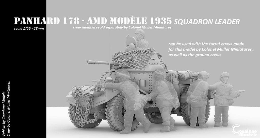 Counlane Panhard 178 Squadron Leader (France, WW2)