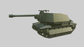 WG3D Pak 40 auf Panzerkampfwagen 737 FCM (f) (Germany, WW2)