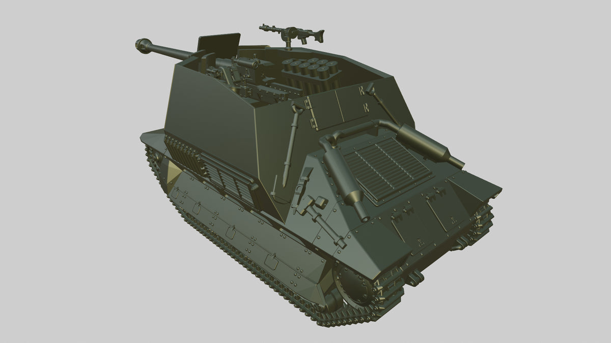 WG3D Pak 40 auf Panzerkampfwagen 737 FCM (f) (Germany, WW2)