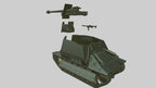 WG3D Pak 40 auf Panzerkampfwagen 737 FCM (f) (Germany, WW2)