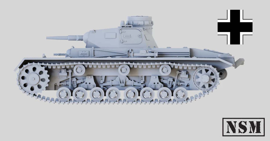 NSM Panzer III Ausf D (Germany, WW2)