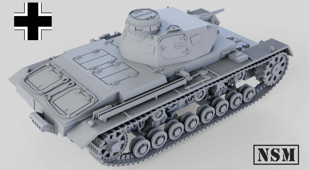 NSM Panzer III Ausf D (Germany, WW2)