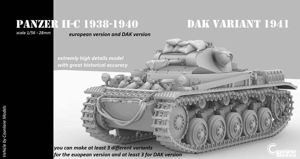 Counlane Panzer II Ausf C (Germany, WW2)