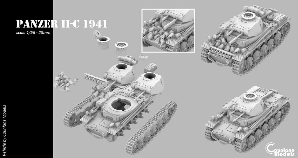 Counlane Panzer II Ausf C (Germany, WW2)