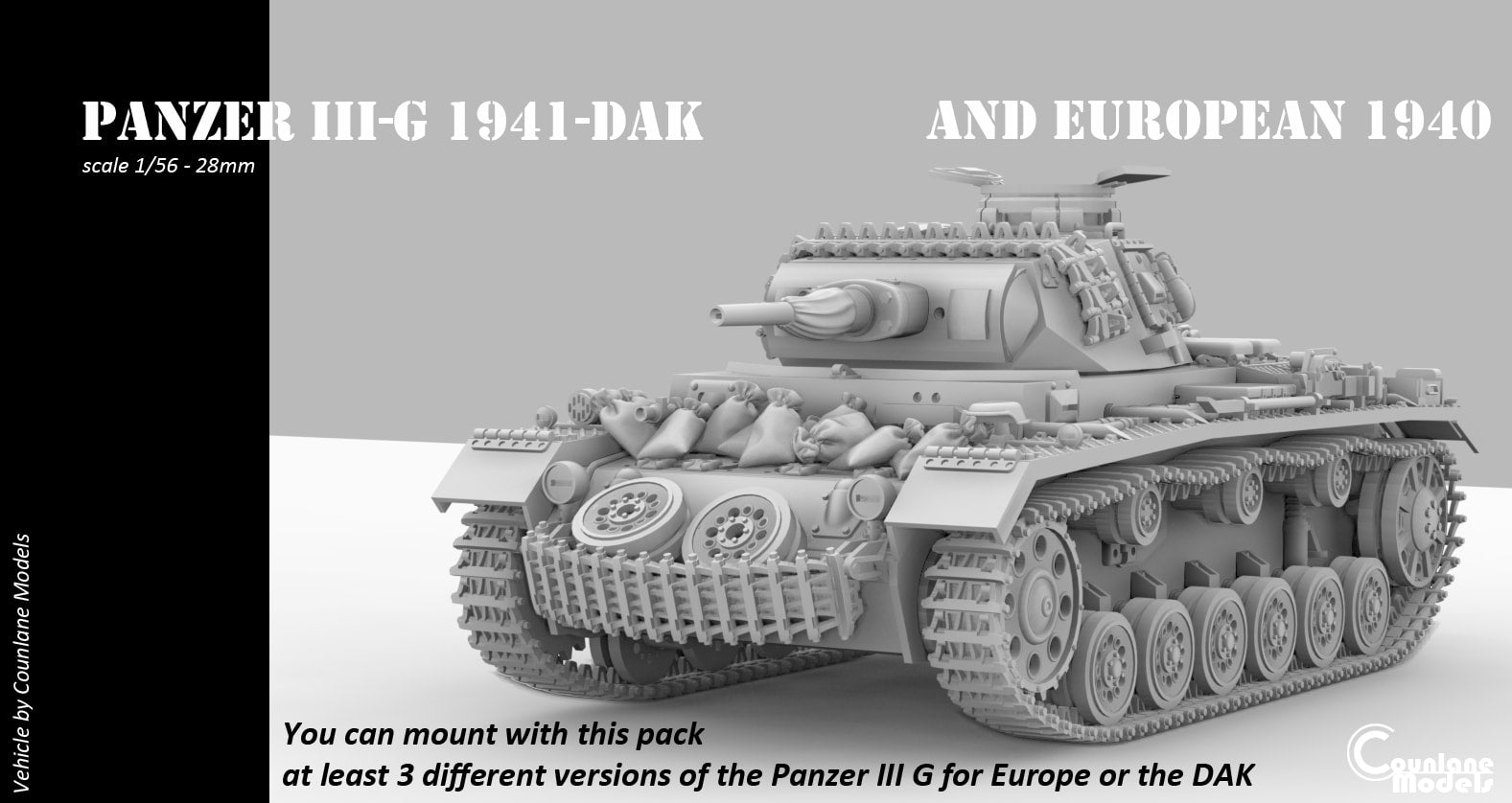 Counlane Panzer III Ausf. G (Germany, WW2)