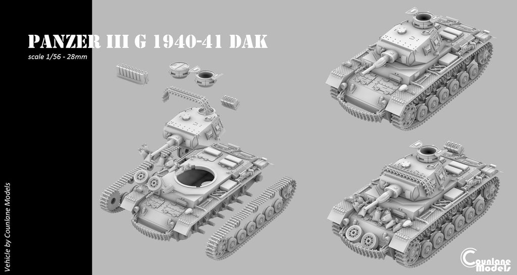 Counlane Panzer III Ausf. G (Germany, WW2)
