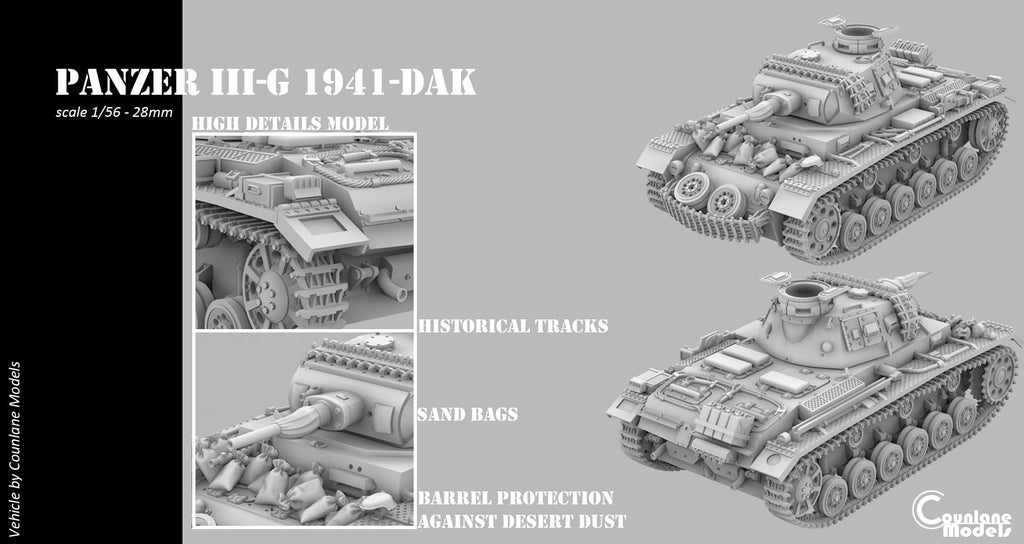 Counlane Panzer III Ausf. G (Germany, WW2)