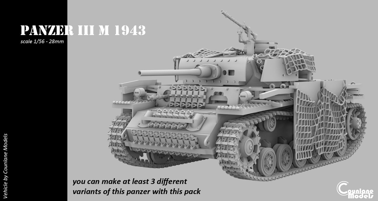 Counlane Panzer III Ausf. M (Germany, WW2)
