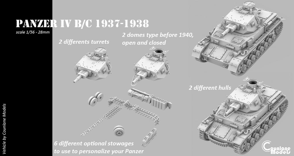 Counlane Panzer IV Ausf. B/C (Germany, WW2)