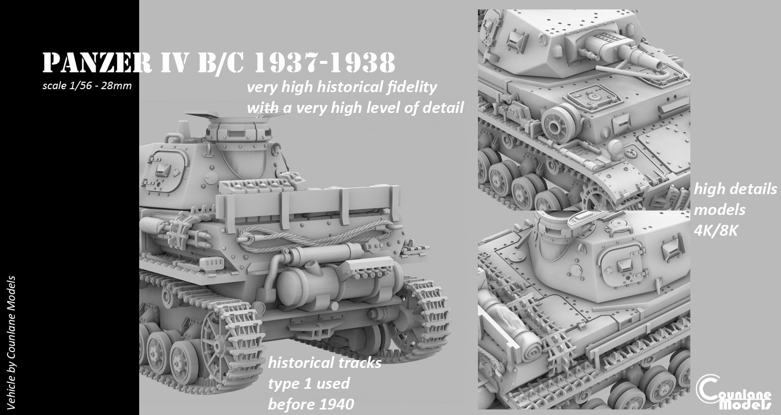 Counlane Panzer IV Ausf. B/C (Germany, WW2)