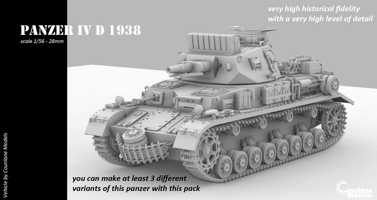 Counlane Panzer IV Ausf. D (Germany, WW2)