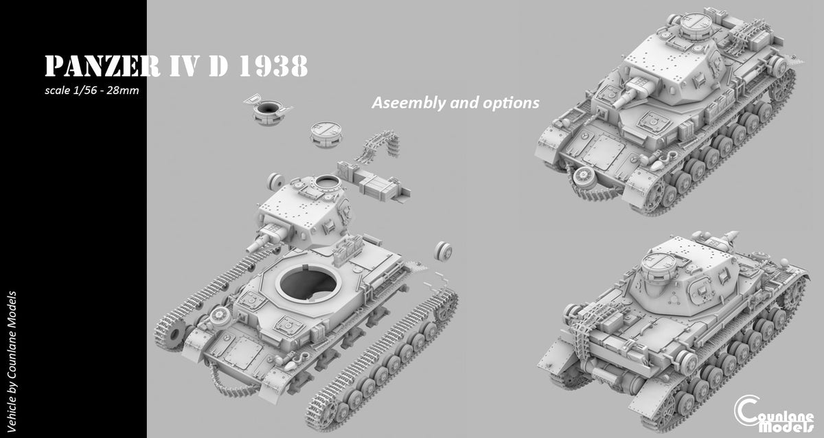 Counlane Panzer IV Ausf. D (Germany, WW2)