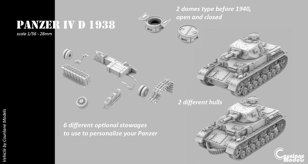 Counlane Panzer IV Ausf. D (Germany, WW2)