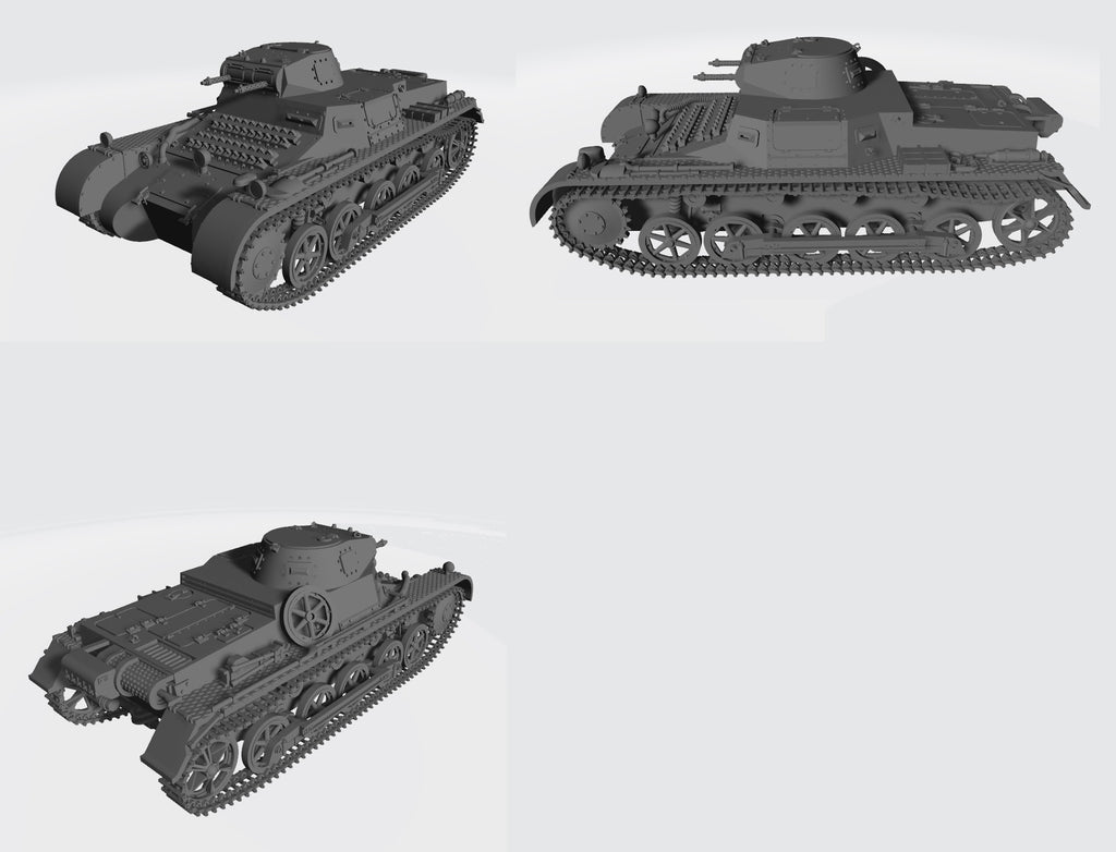 Arvernes Panzer 1 Ausf B (Germany, WW2)