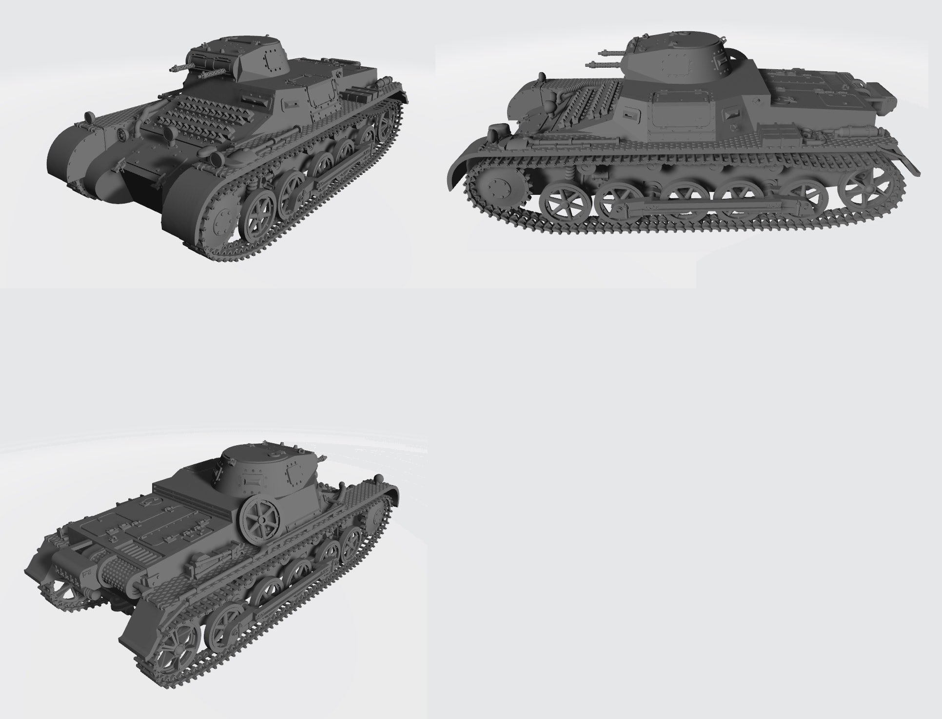 Arvernes Panzer 1 Ausf B (Germany, WW2)