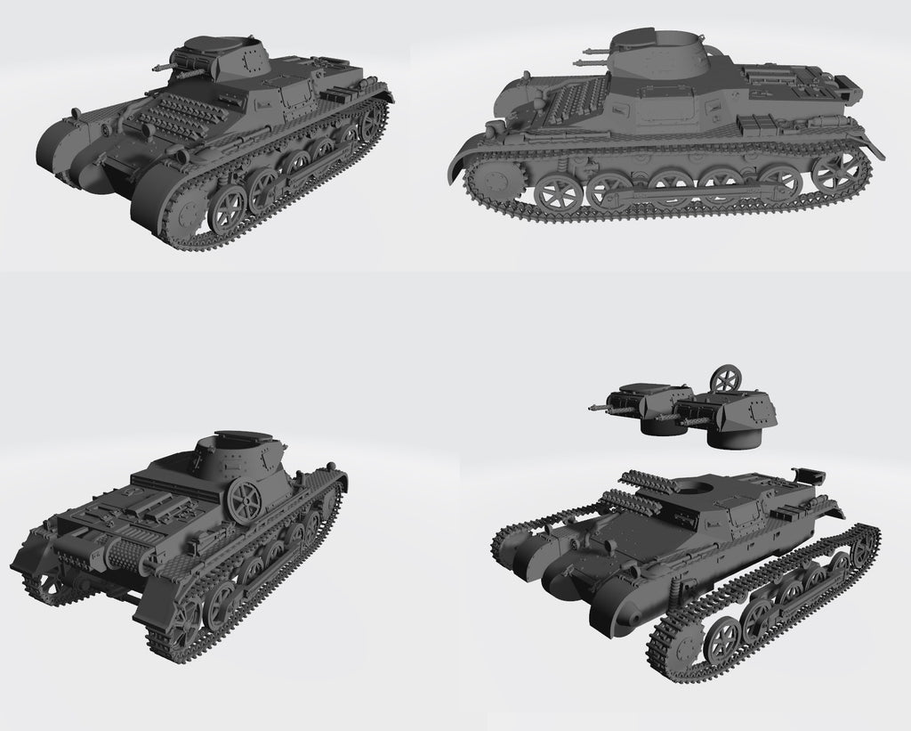 Arvernes Panzer 1 Ausf B (Germany, WW2)