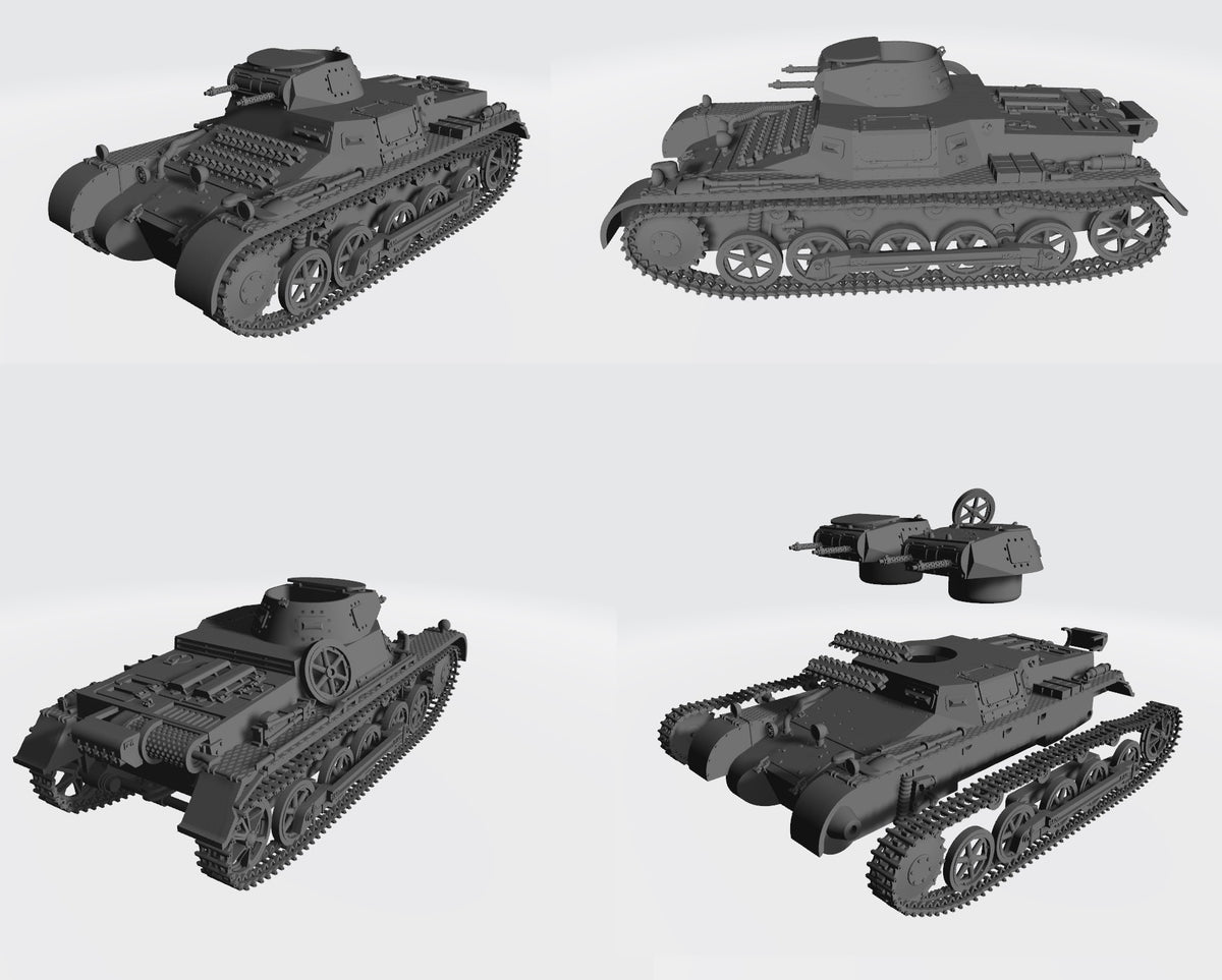 Arvernes Panzer 1 Ausf B (Germany, WW2)