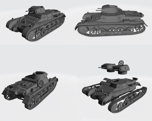 Arvernes Panzer 1 Ausf B (Germany, WW2)