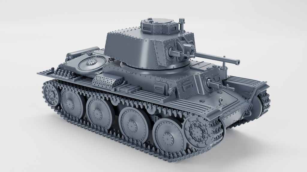 WG3D Panzer 38(t) Ausf A. - (Germany, WW2)