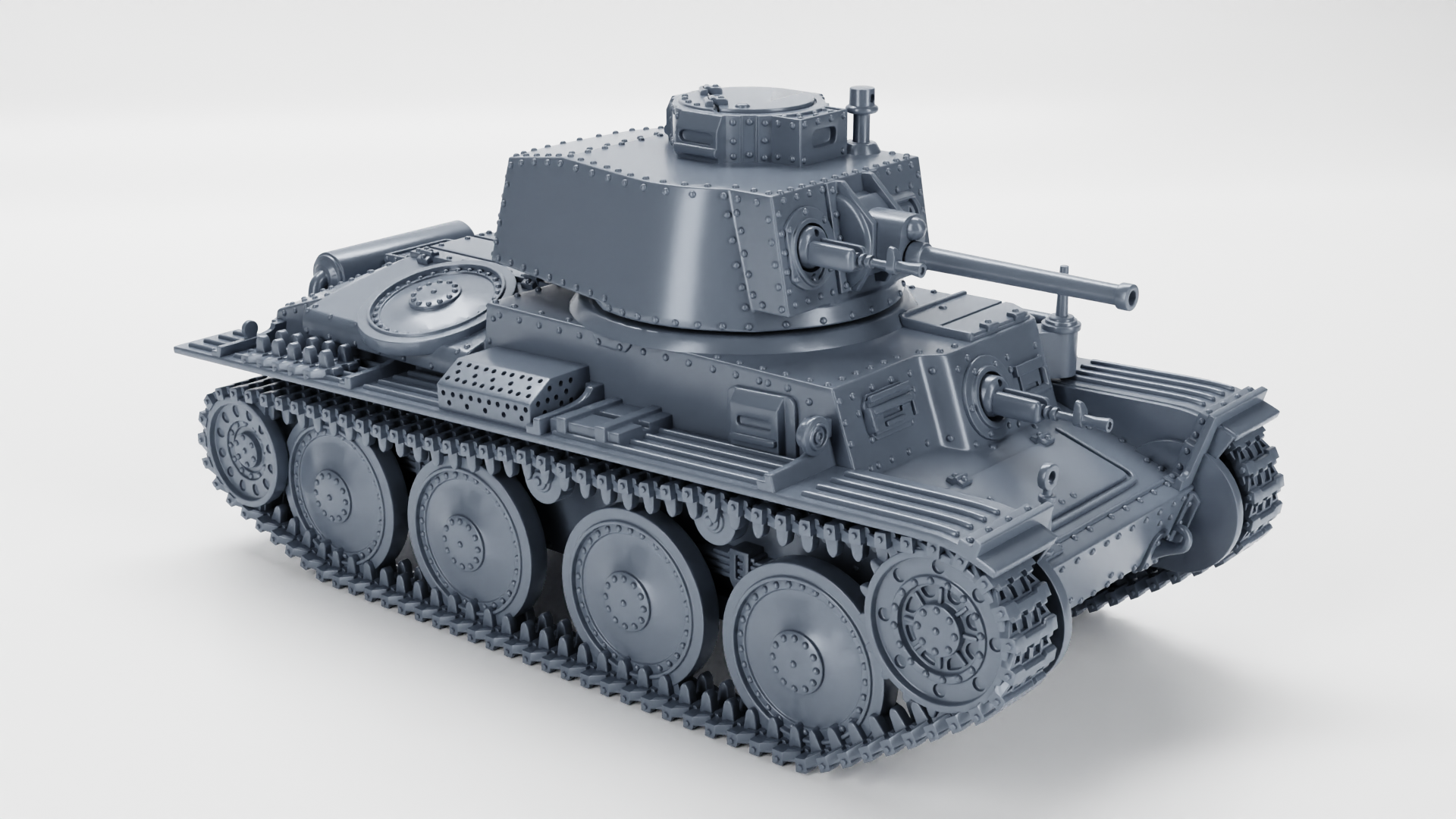 WG3D Panzer 38(t) Ausf A. - (Germany, WW2)