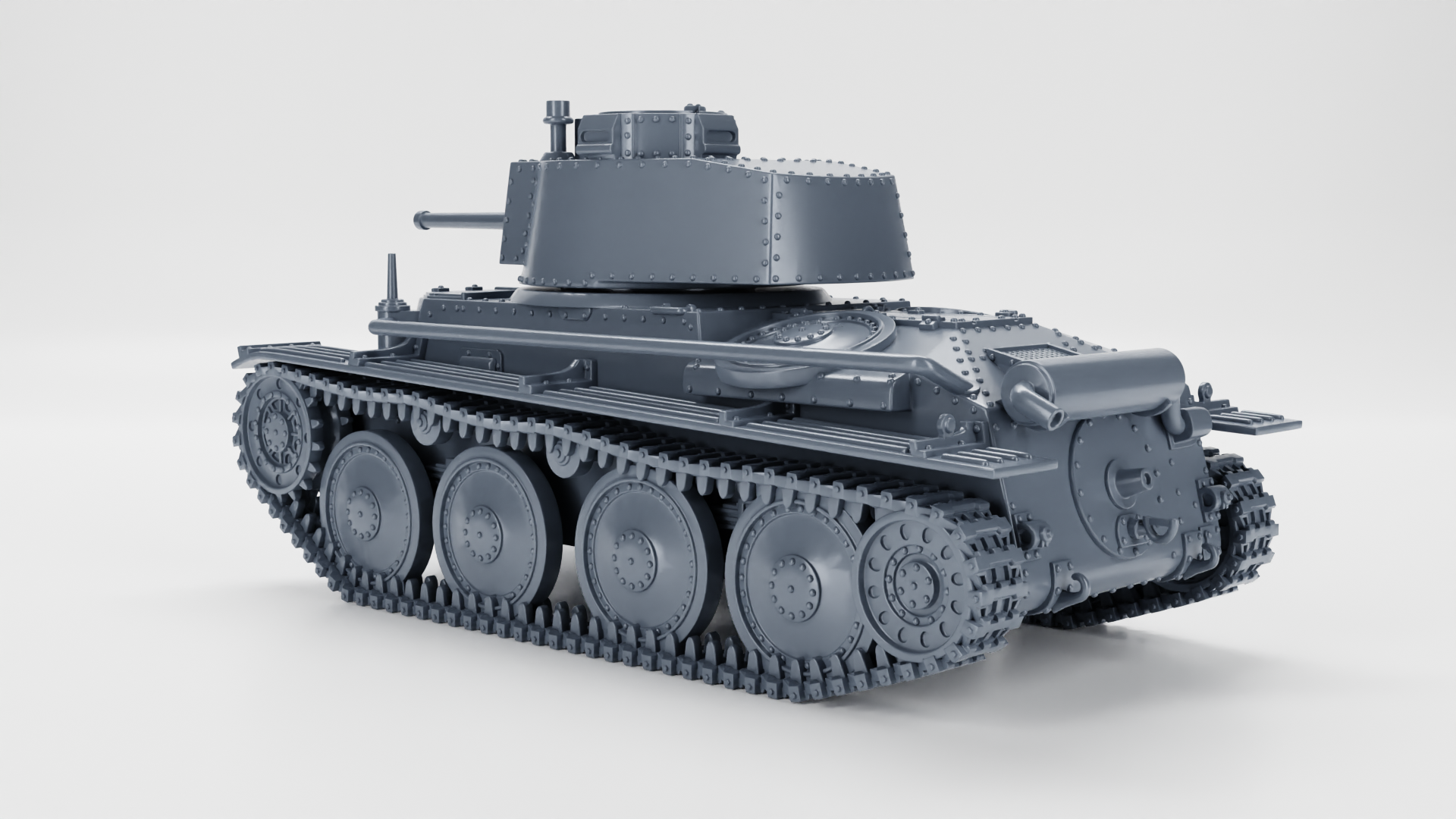 WG3D Panzer 38(t) Ausf A. - (Germany, WW2)