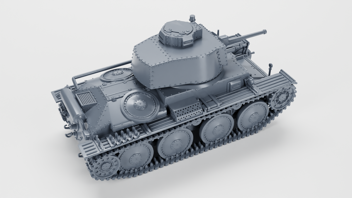 WG3D Panzer 38(t) Ausf A. - (Germany, WW2)
