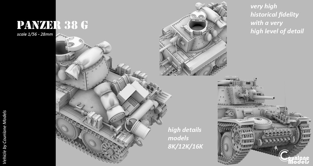 Counlane Panzer 38(t) G (Germany, WWII)