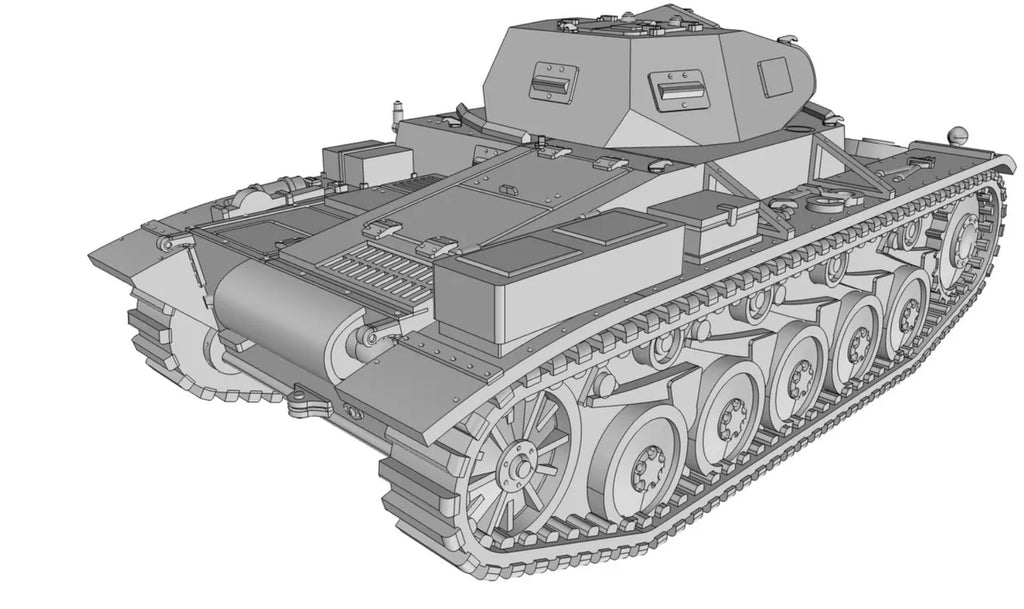 WG3D Panzer II Ausf.C (Germany, WWII)