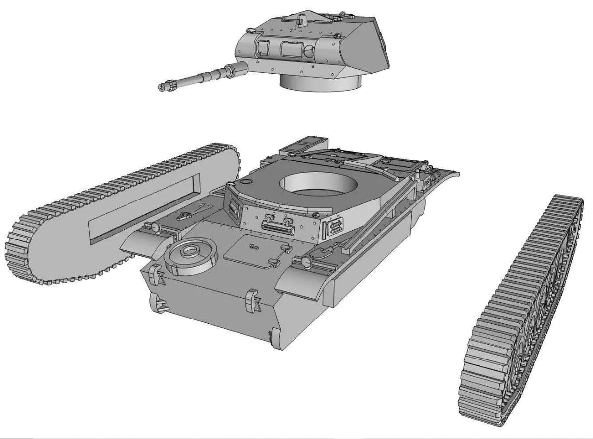 WG3D Panzer II Ausf.C (Germany, WWII)